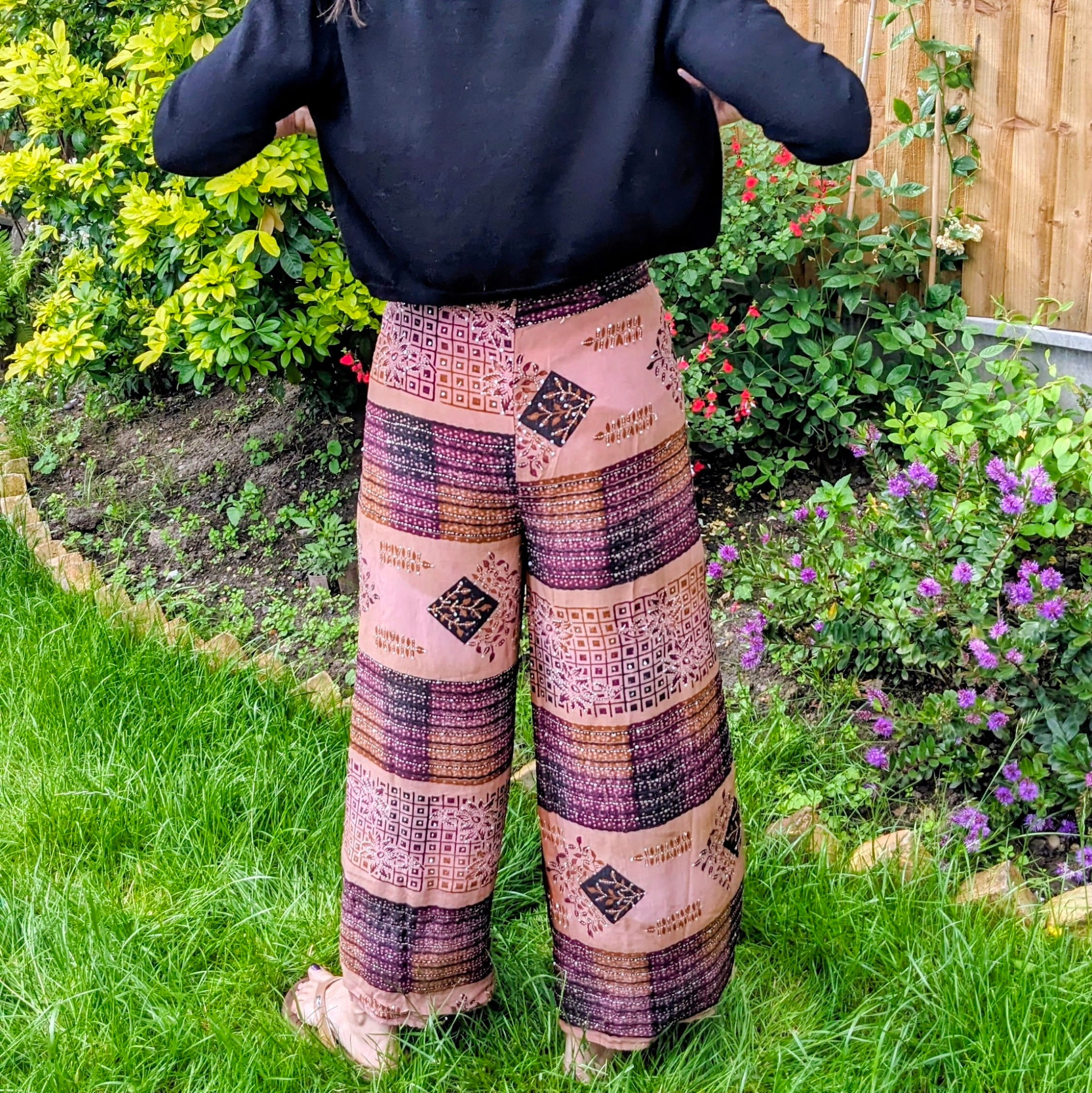 Reversible Wrap Trousers - 1