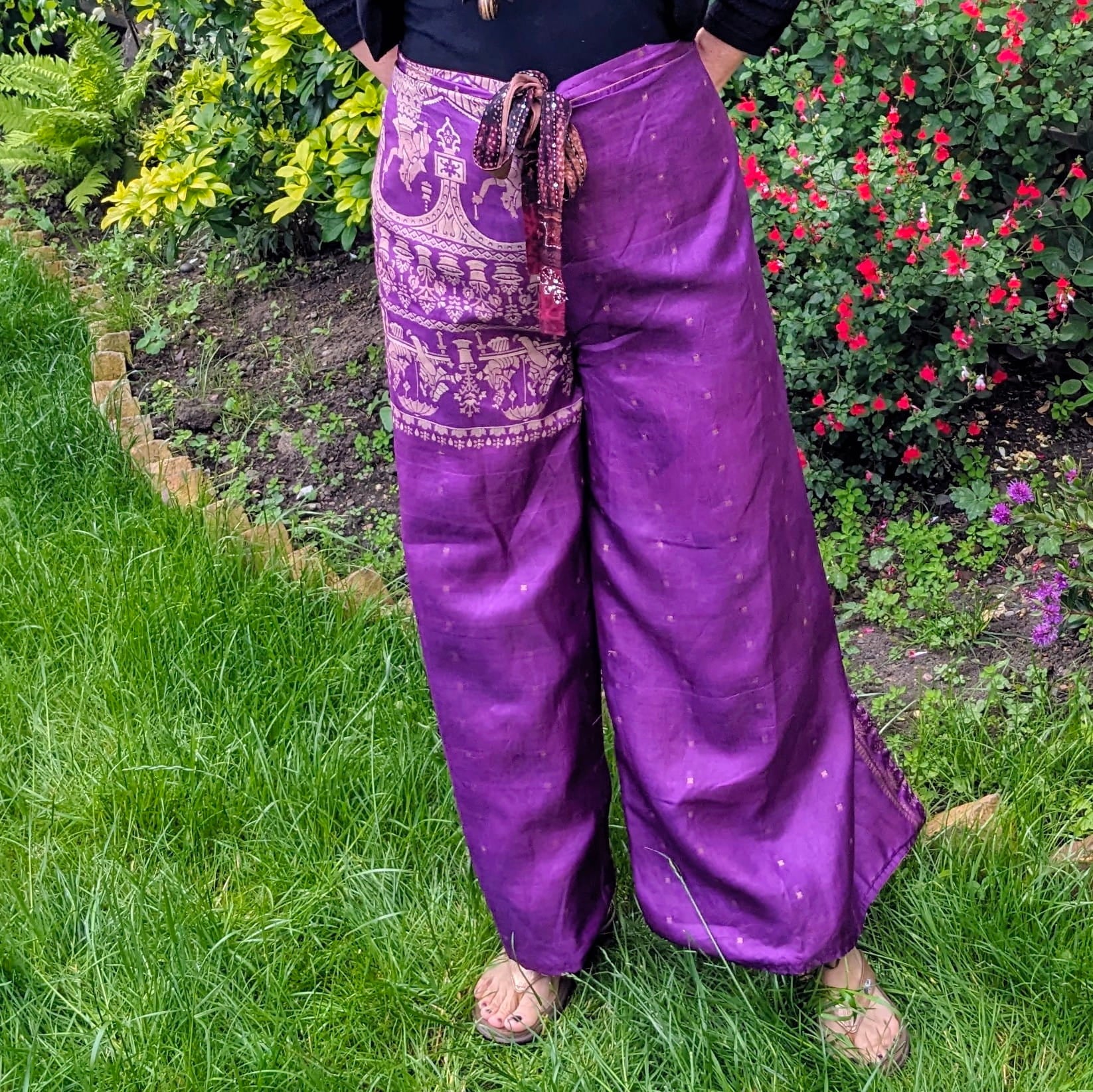 Reversible Wrap Trousers - 1