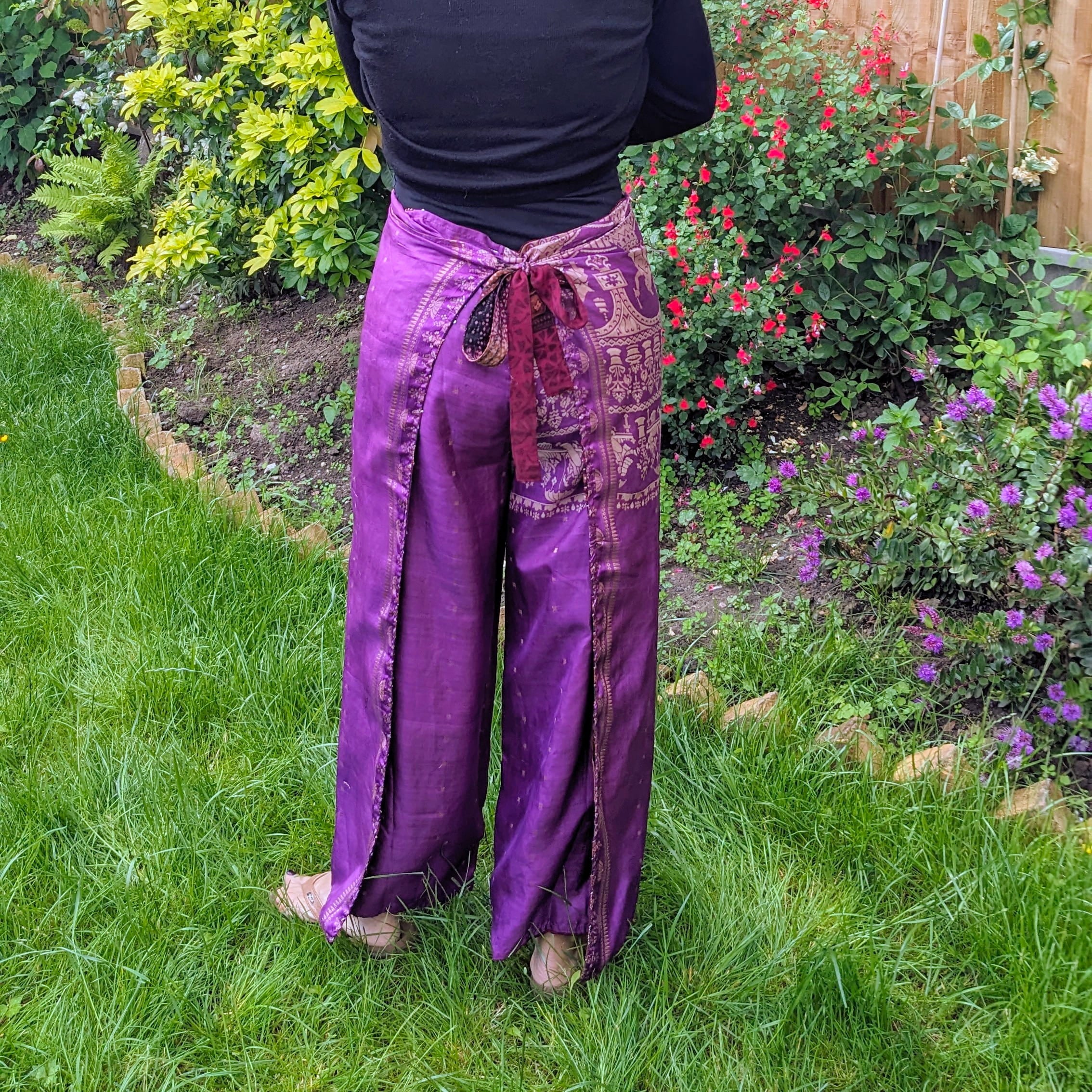 Reversible Wrap Trousers - 1