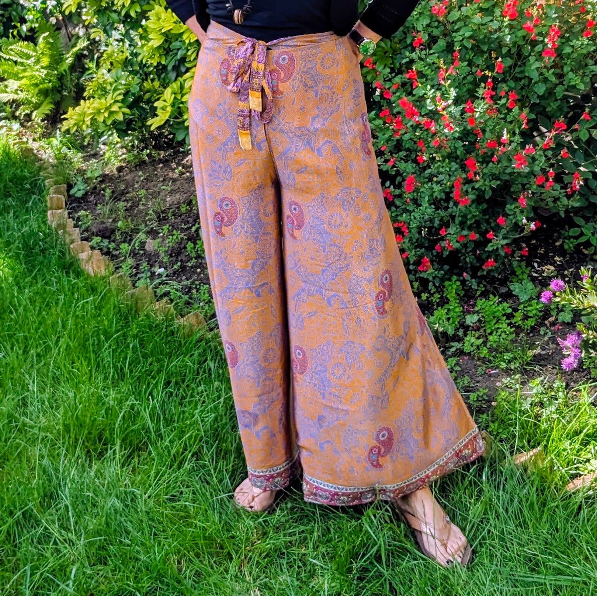 Reversible Wrap Trouser- 4