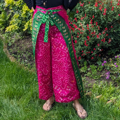 Reversible Wrap Trousers - 5