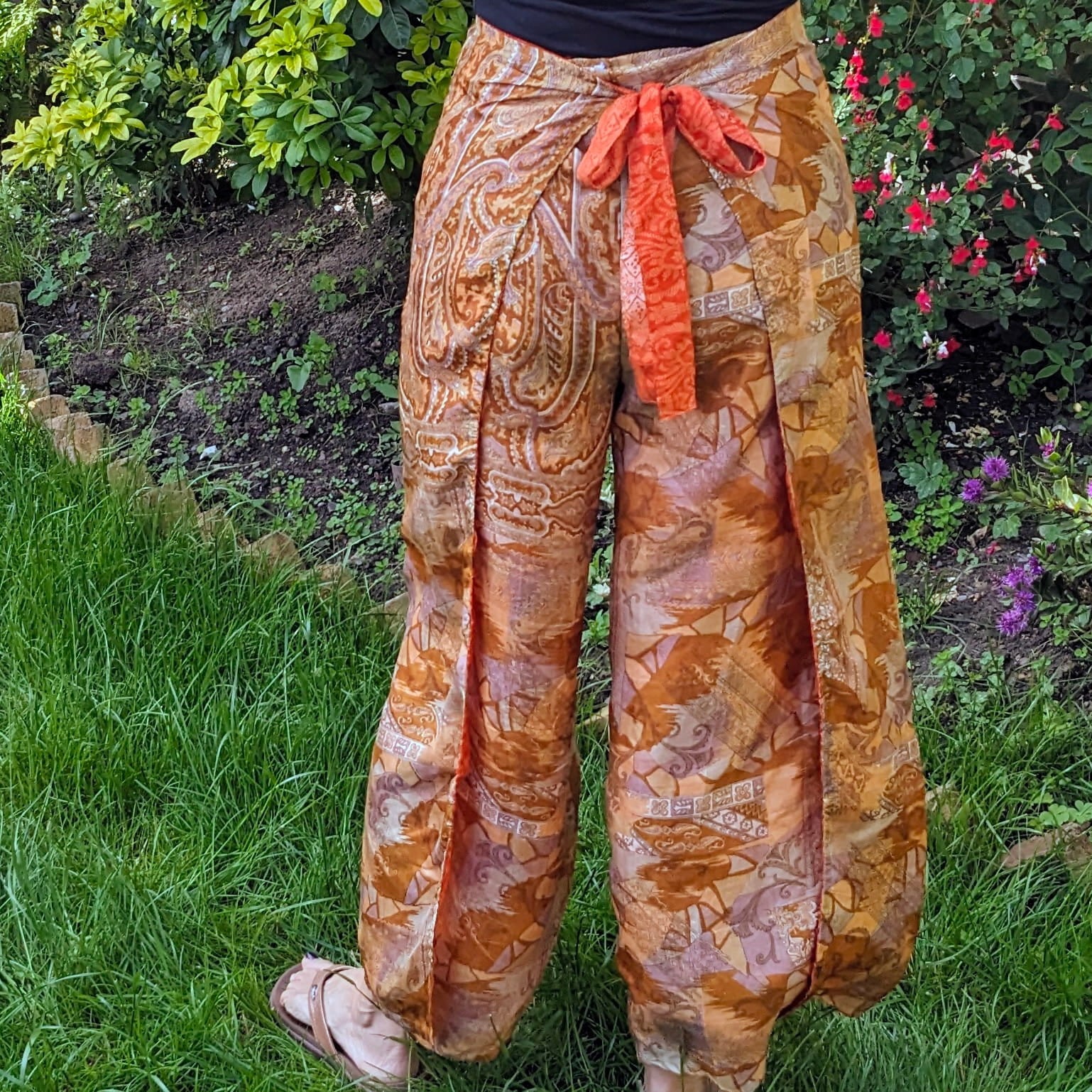 Reversible Wrap Trousers - 2