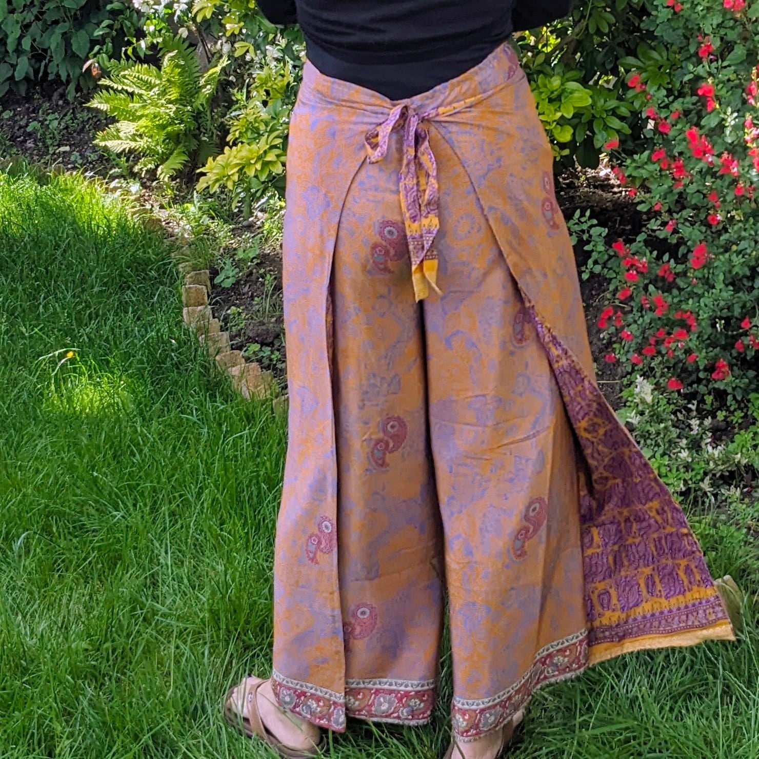 Reversible Wrap Trouser- 4