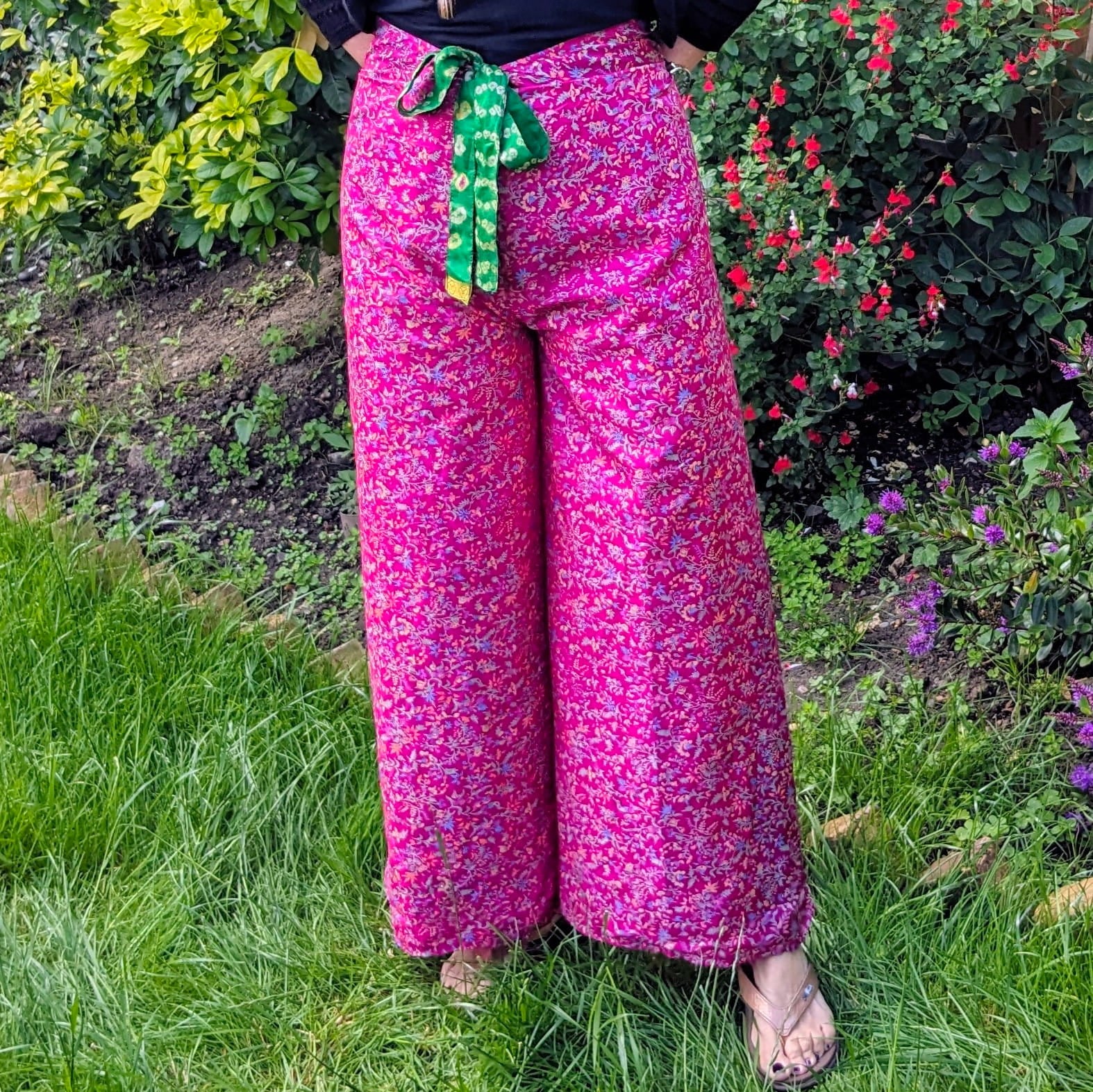 Reversible Wrap Trousers - 5