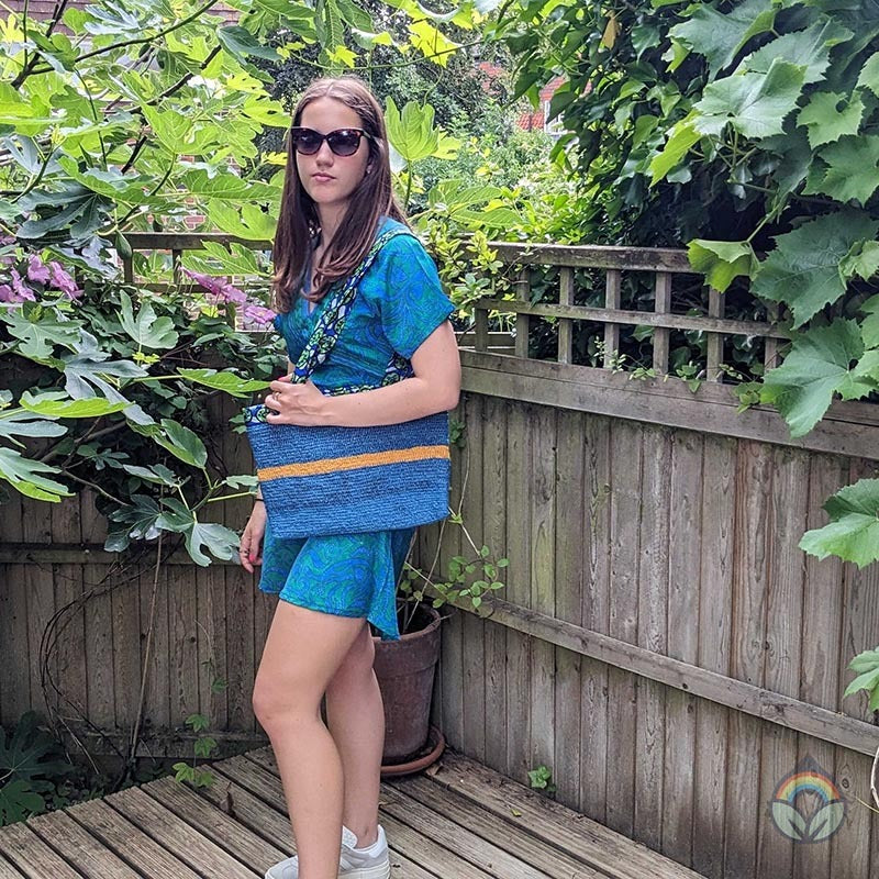 Load image into Gallery viewer, The Plarntastic - Eco-Chic Crochet Beach Bag
