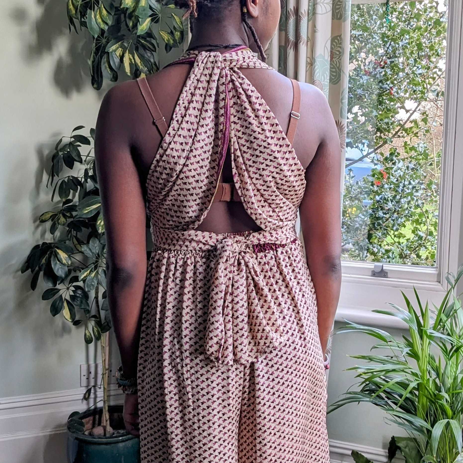 Vintage Silk Jumpsuit - Glow