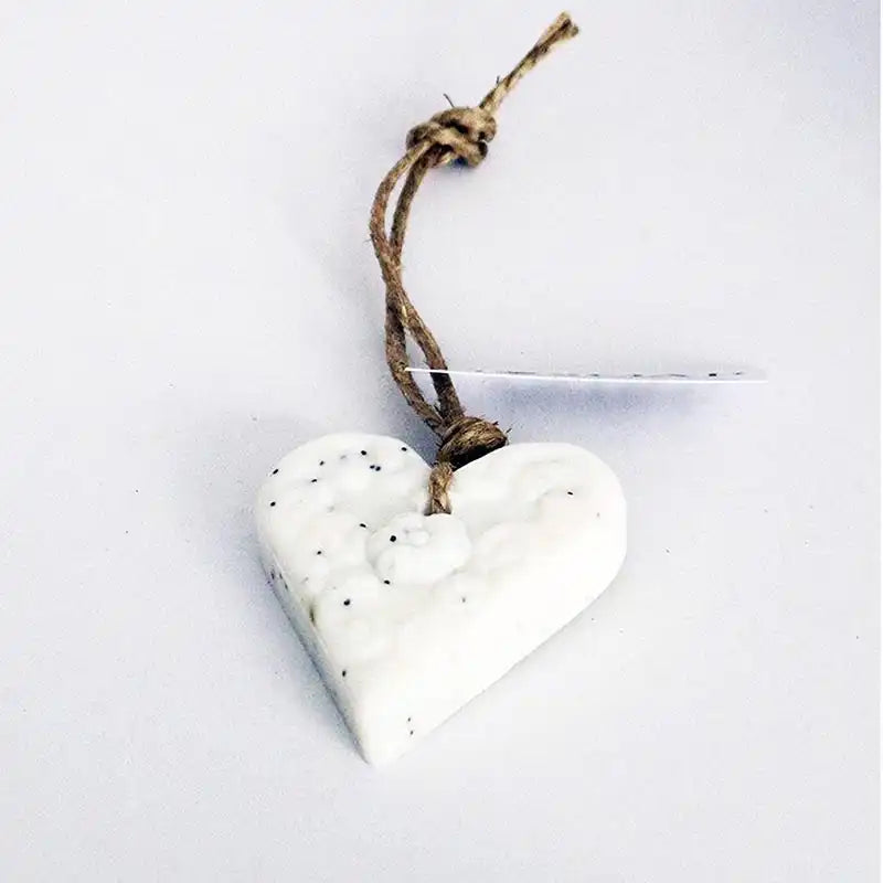 Love Heart Soap-White Fig