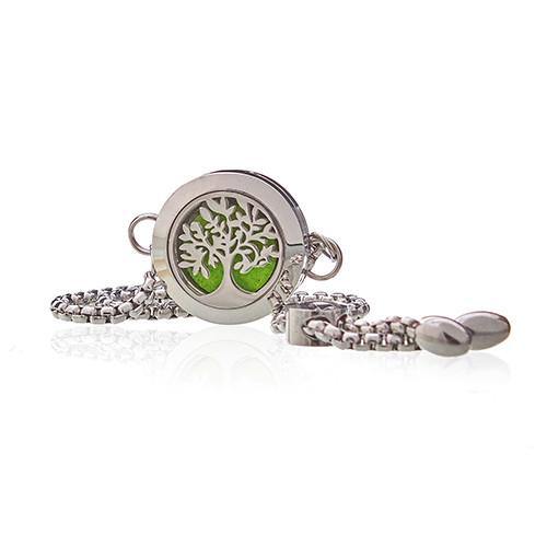 Load image into Gallery viewer, Aromatherapy Diffuser Bracelet-Tree of Life - Rainbow Life

