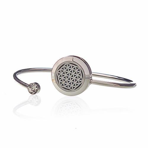 Load image into Gallery viewer, Aromatherapy Diffuser Bracelet-Flower of Life - Rainbow Life
