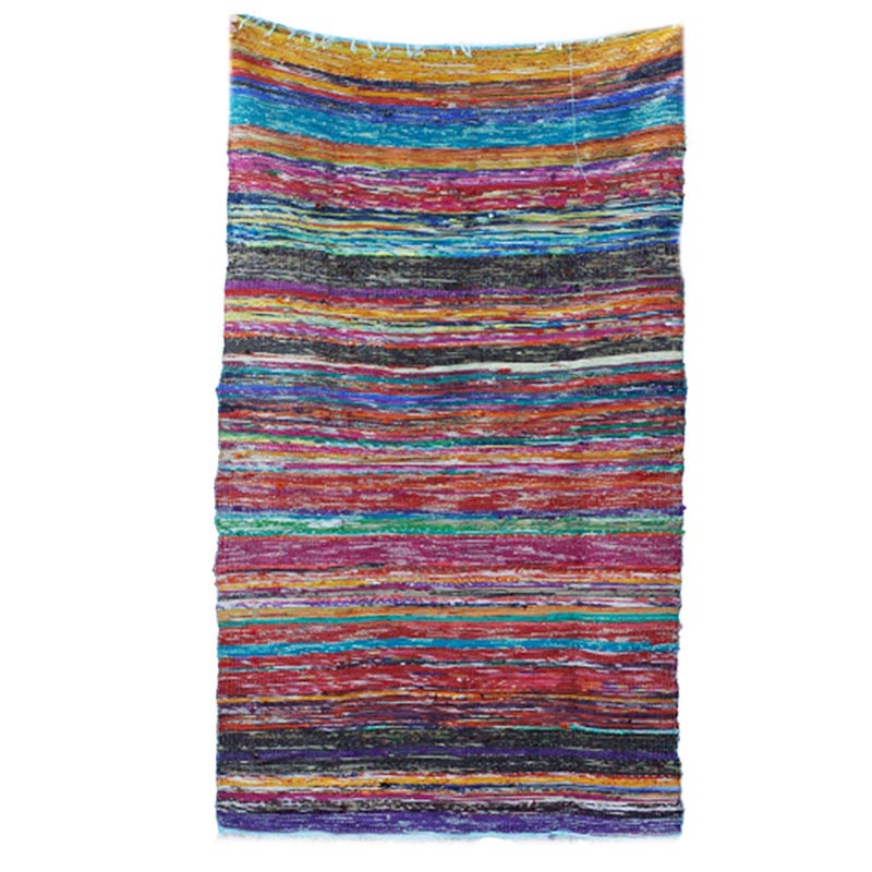 Luxury Indian Rag Rug/Blanket - Blue