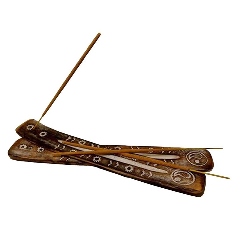 Load image into Gallery viewer, Incense Holders-White Washed Wood
