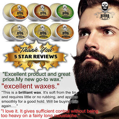 Strong Hold Moustache Wax