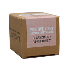 Aromatherapy Soy Candle - Positive Vibes