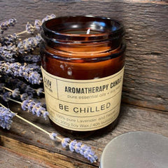 Aromatherapy Soy Candle - Be Chilled - Rainbow Life