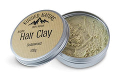 Hair Clay-Cedarwood - Rainbow Life