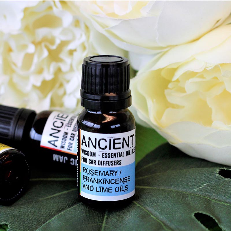 Aromatherapy Essential Oil Car Blend - Focus & Drive
