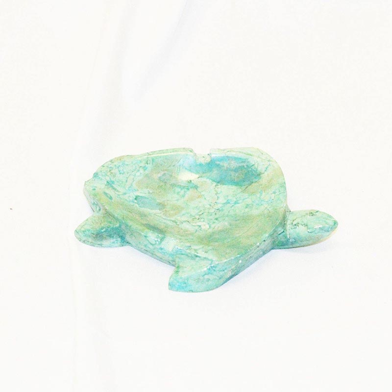 Load image into Gallery viewer, Stone Turtle Jewellery Dish in Various Colours
