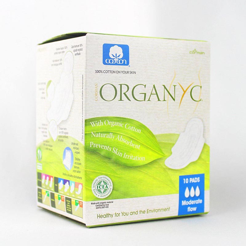 Sanitary Day Pads- 100% Organic Cotton