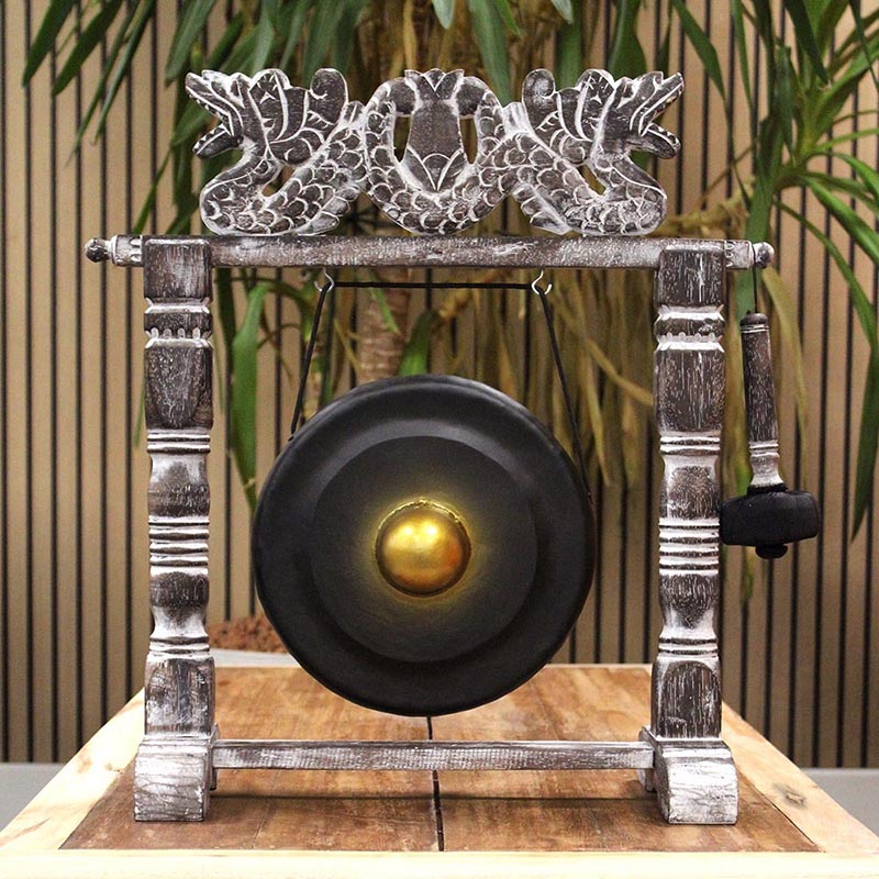 Indonesian Healing Gong on Stand