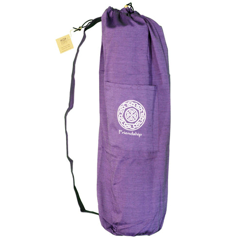 Yoga Mat Bag Purple - Friendship - Rainbow Life