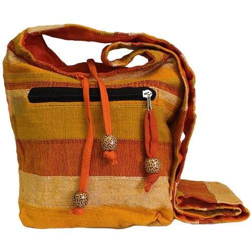 Nepal Shoulder Bag - Sunrise Orange - Rainbow Life