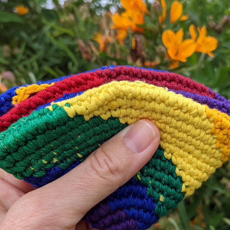 Guatemalan Crochet Frisbee- No Pain!