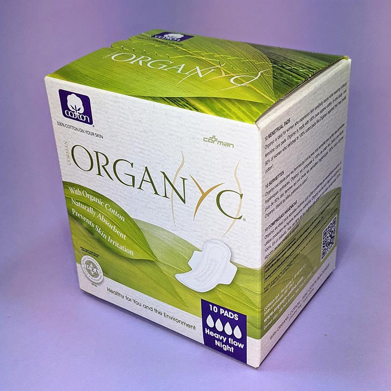 Sanitary Night Pads-100% Organic Cotton