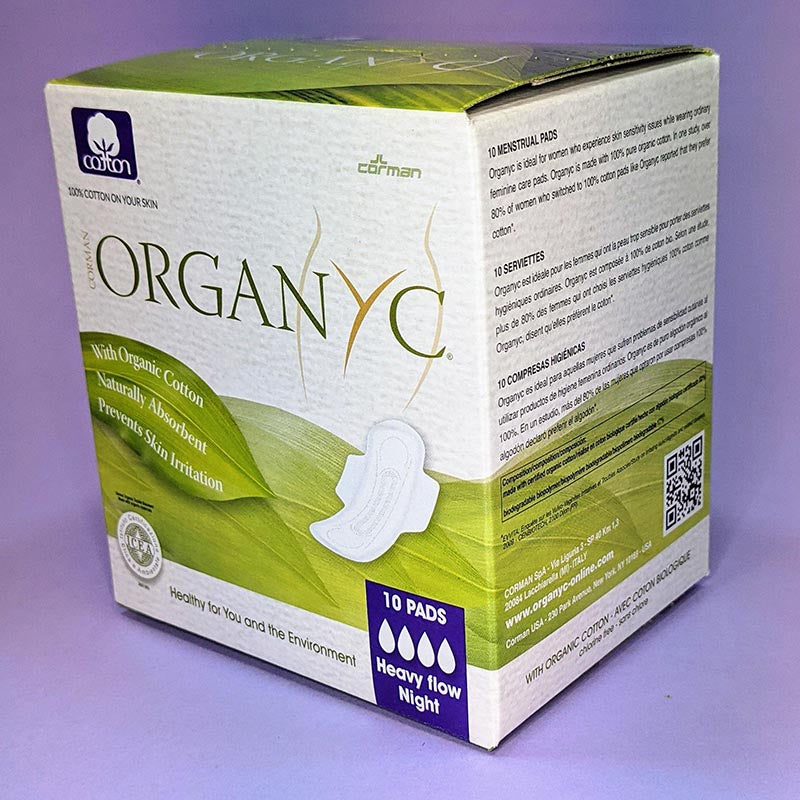 Sanitary Night Pads-100% Organic Cotton