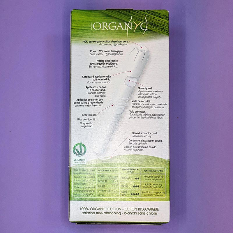 Load image into Gallery viewer, Organyc Tampons Regular 100% Cotton with Applicator
