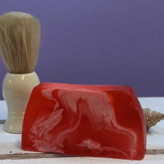 Grapefruit Shaving Soap Slice