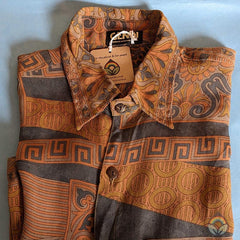 Vintage Silk Shirt - Short Sleeve - Madurai