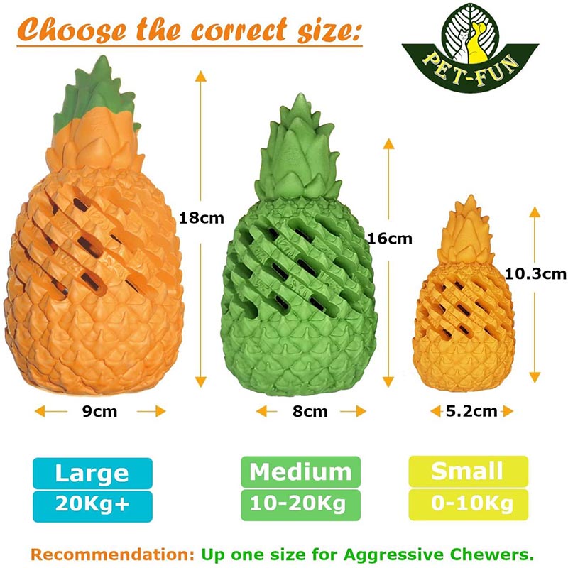 Pineapple Chew Toy- Large
