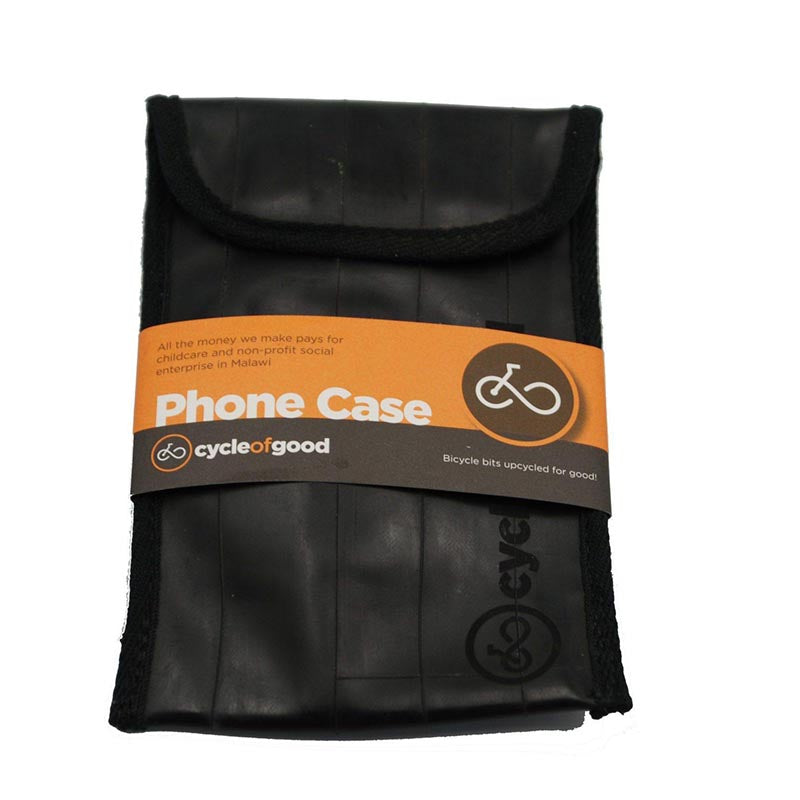 Upcycled Bicycle Inner Tube Phone Case