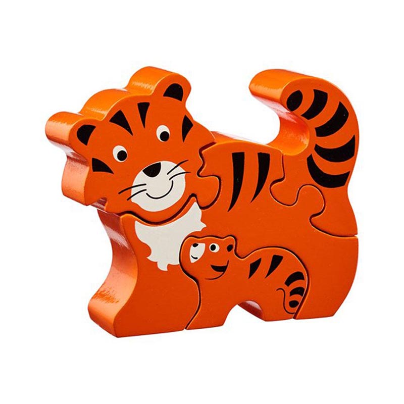 Simple Jigsaw Puzzle - Tiger & Cub