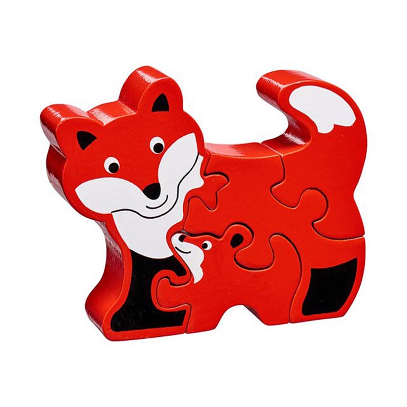 Simple Jigsaw Puzzle - Fox & Cub