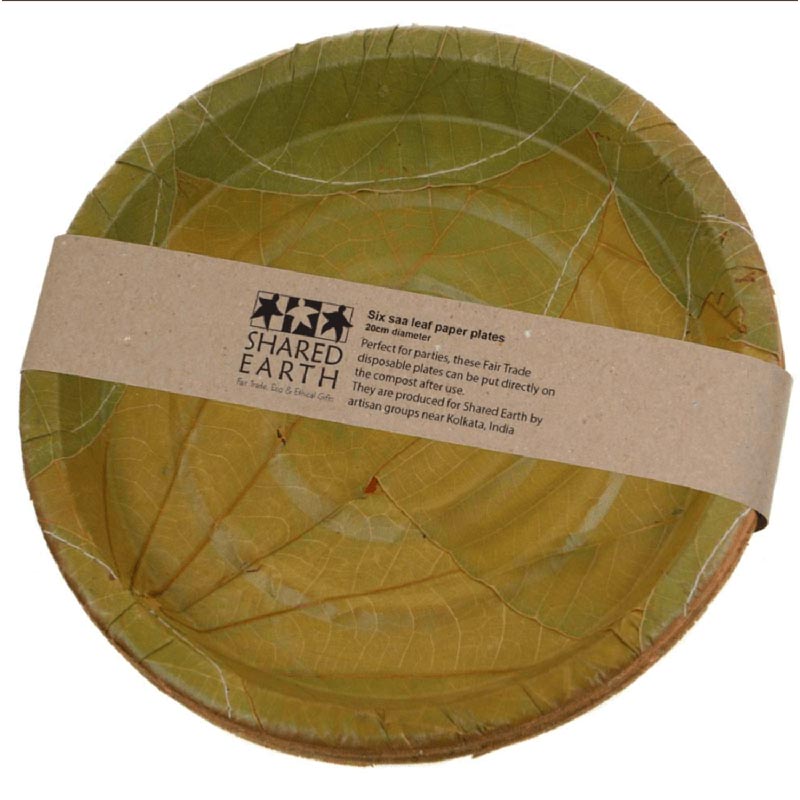 Saa Leaf Disposable Plates