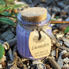 Lavender Soy Candle Pot of Fragrance