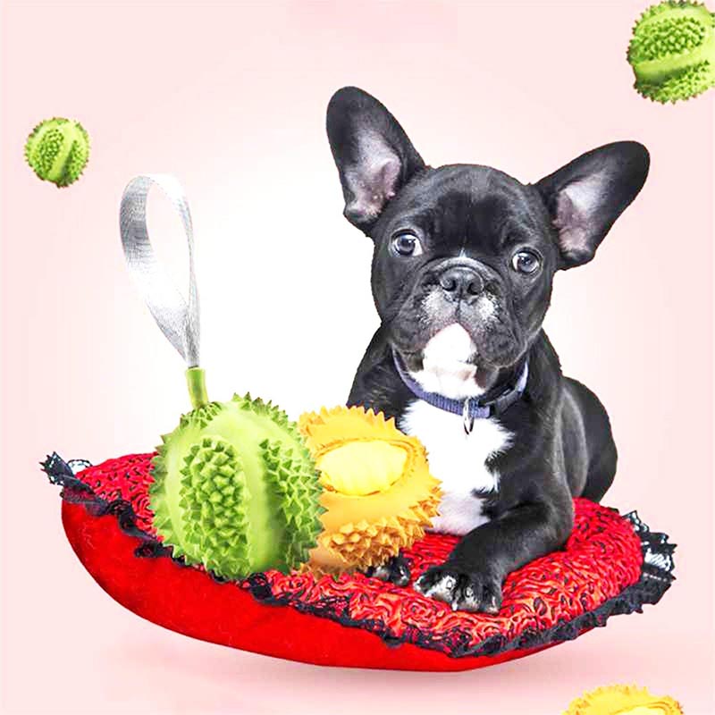 Load image into Gallery viewer, Durian Chew Toy-Small, Green
