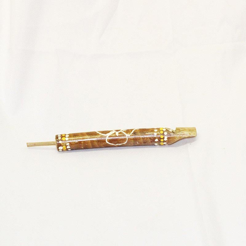 Bamboo Bird Whistle-Painted & Patterned