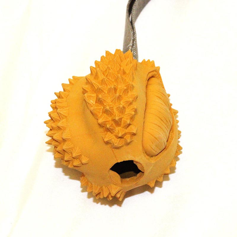 Load image into Gallery viewer, Durian Chew Toy-Large, Yellow
