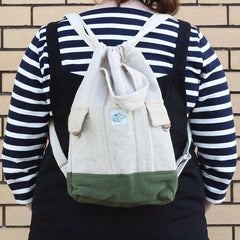 Laptop Backpack-Hemp and Cotton