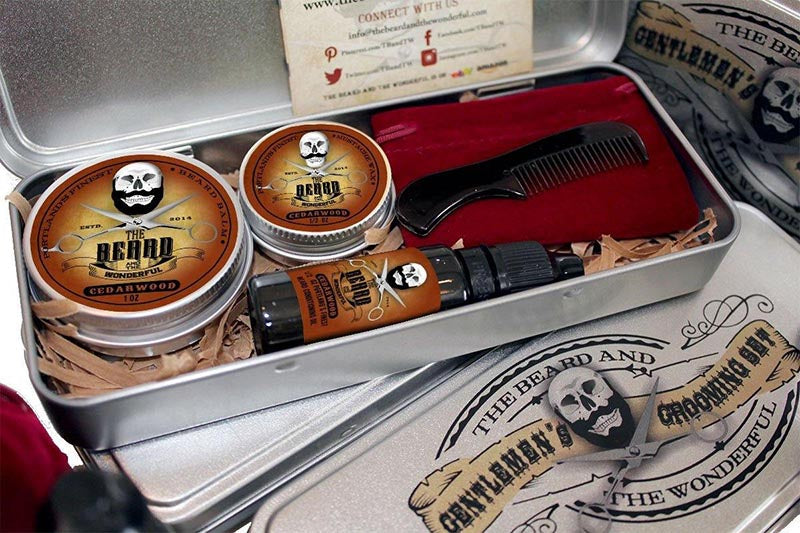 Load image into Gallery viewer, Premium Beard &amp; Mustache Grooming Kit
