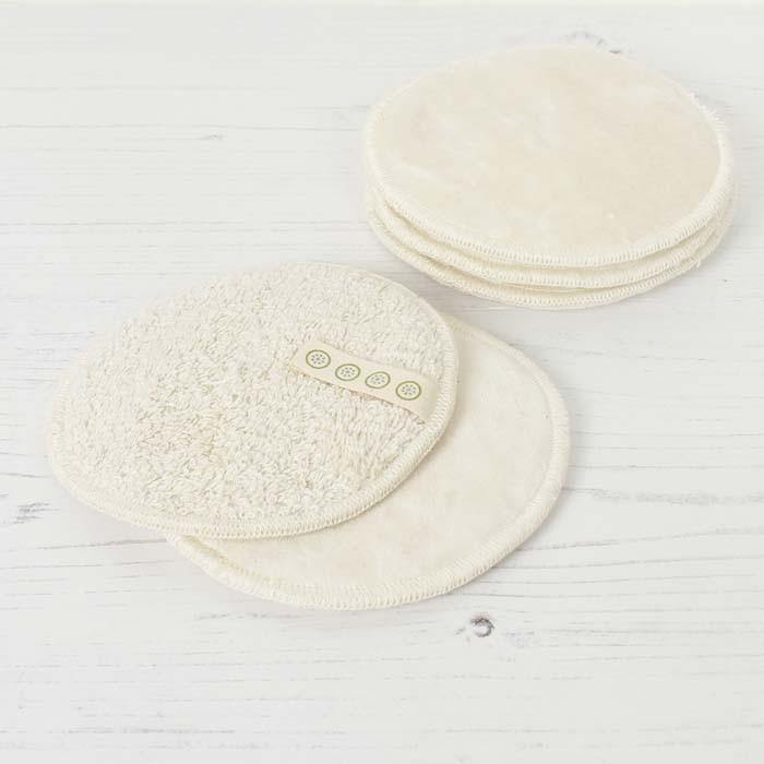 Organic Cotton Reusable Facial Pads- 5 - Rainbow Life